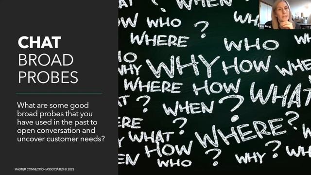Probing & Qualifying Webinar with Master Connection Associates смотреть онлайн