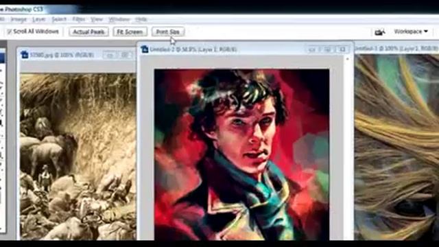 Photoshop Hand Tool Tutorial, اداة اليد في الفوتوشوب xvid смотреть онлайн