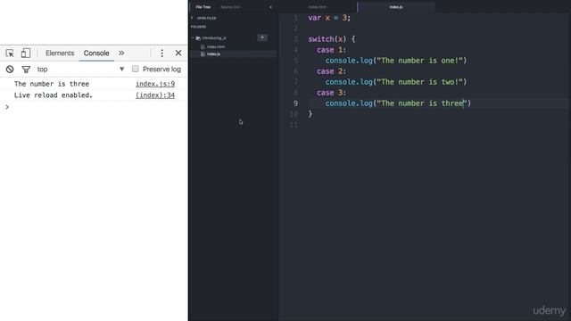 Switch Statements - JS & ES6 (including ES7 & React) - Tutorial - 19 смотреть онлайн
