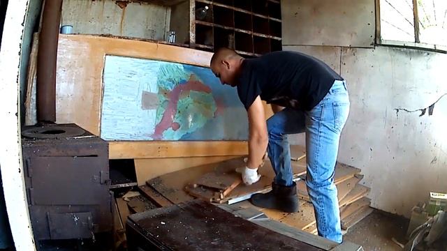 Ремонт маленькой мастерской. Часть 1 - Демонтаж смотреть онлайн