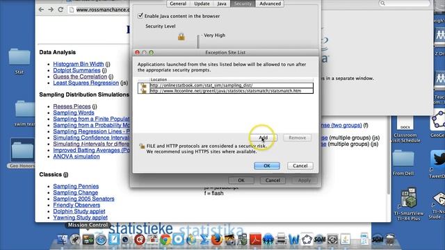 Changing Java Security to Run Applets смотреть онлайн