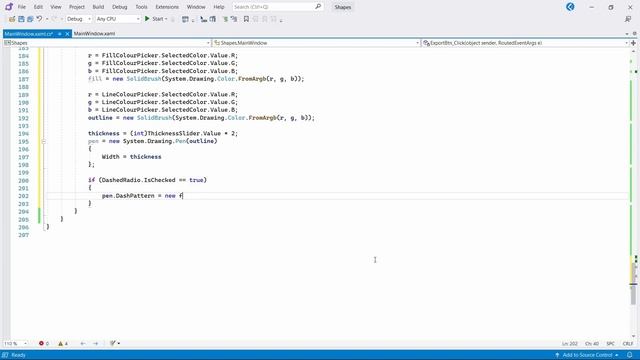 WPF C#/VB - Shapes: Part 2 (Lines, Outlines & Exporting Shapes) смотреть онлайн
