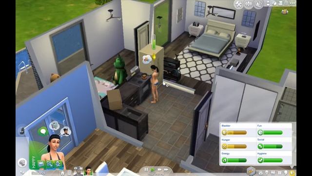 The sims 4 (living with Geoff and Peyton) ep.6 смотреть онлайн