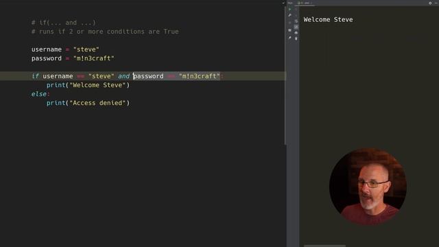 Python | Conditionals - and (12/29) смотреть онлайн