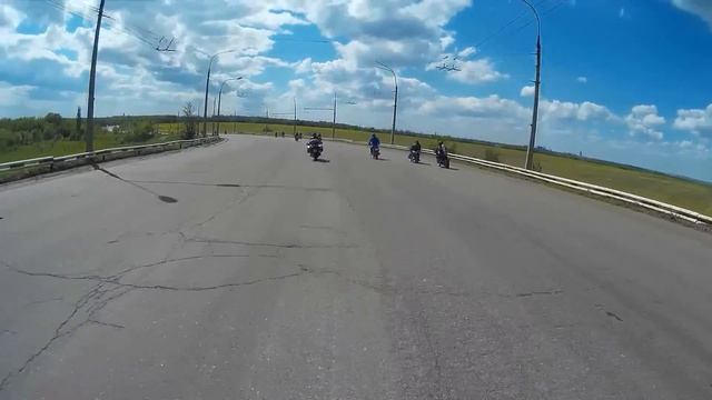 Открытие мотосезона 2015 Краснодон (Ночные Волки) смотреть онлайн