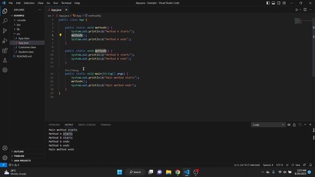 Java Method Calling Stack Explained for Beginners | Understanding How Methods Work смотреть онлайн