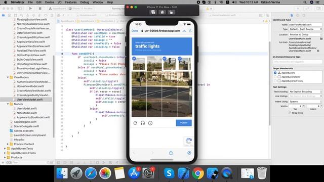 SwiftUI Firebase authentication | phone number смотреть онлайн