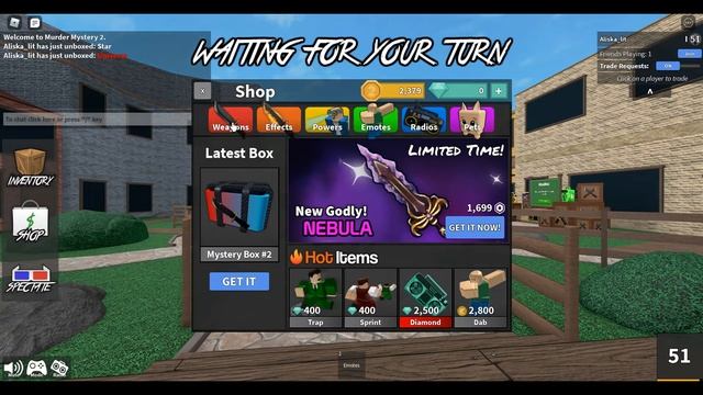 ОТКРЫТИЕ БОКСОВ В ММ2 || ВЫПАЛА ГОДЛИ?! || MURDER MYSTERY 2 || mirqwxy || ROBLOX MM2 смотреть онлайн