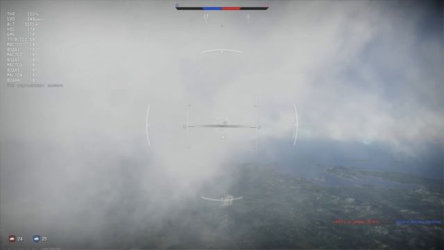 War Thunder прикрытие бомбардировщика LANCASTER смотреть онлайн