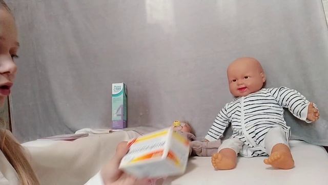 Vlog:реборны заболели?/поход к врачу с малышами ? смотреть онлайн