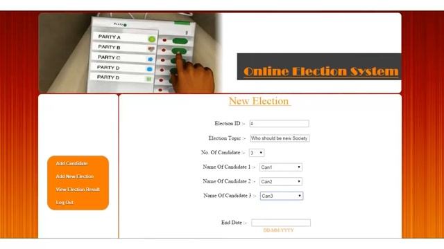 Online Election System смотреть онлайн