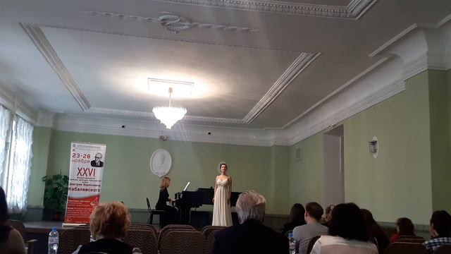 Г. Доницетти. Куплеты Марии из оперы "Дочь полка" - Екатерина Бурняшева смотреть онлайн