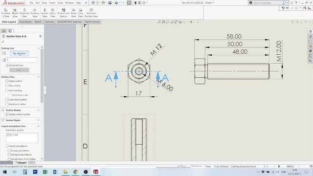 CAD system. Lecture №10. Чертежи в Solid Works смотреть онлайн