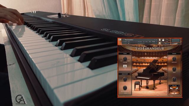THE GRANDEUR THE BEST VIRTUAL PIANO KONTAKT 6 | Native Instruments SL88 STUDIO CONTROLLER смотреть онлайн