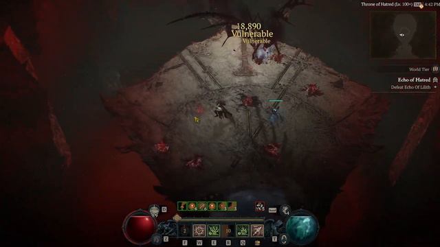 Bone Spear Necromancer Uber Lilith - Season 3 (fixed mechanics) | Build in the Description смотреть онлайн