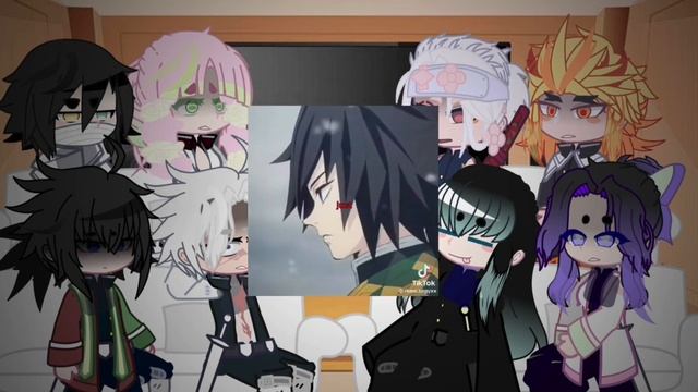 hashiras react to GIYUU TOMIOKA || sanegiyuu || ? read desc 4 tw || my au / non canon reactions смотреть онлайн