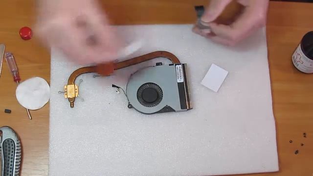 Разборка и чистка ASUS K56 Cleaning And Disassemble ASUS K56