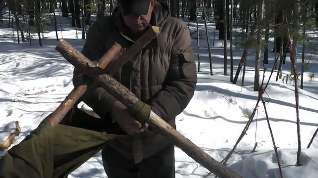 Кресло из плащ-палатки. смотреть онлайн