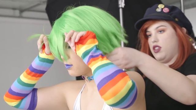 EMO MAKEUP TRANSFORMATION! смотреть онлайн