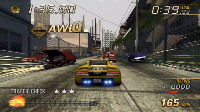 Burnout Revenge Burning Lap Gameplay Walkthrough ( PCSX2 1.6) смотреть онлайн