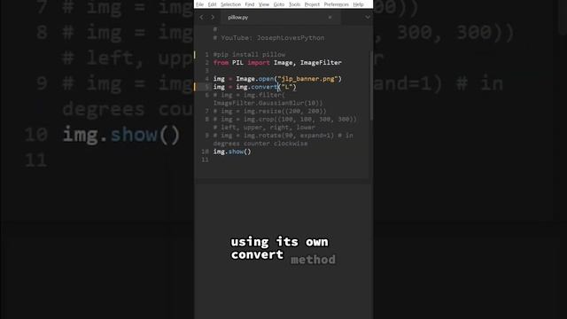 Edit Images FAST in Python with Pillow! смотреть онлайн