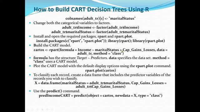 Decision Tree Model with R: Build CART, C5.0 and Random Forest Models using R packages. смотреть онлайн