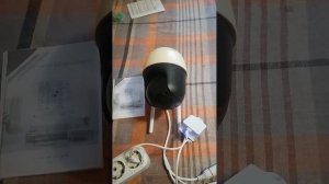 Уличная поворотная видеокамера с обратной связью.