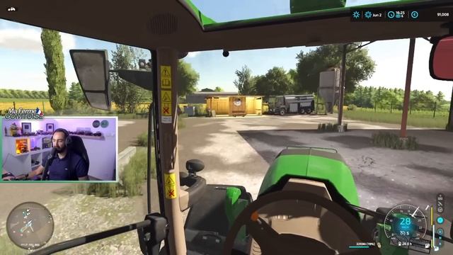 ON ATTAQUE LA MOISSON À LA FERME !!! ? (fin de vidéo de nuit !) - Ma Ferme Comtoise #34 смотреть онлайн