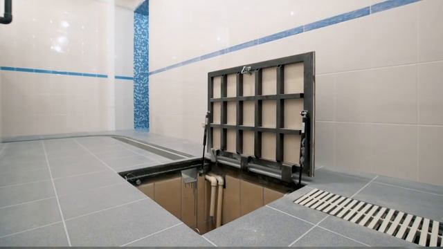 Люк в подвал напольный с амортизаторами смотреть онлайн