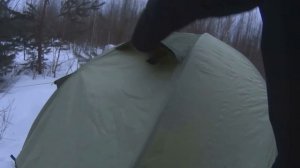 зимний поход с примусом Шмель 1)