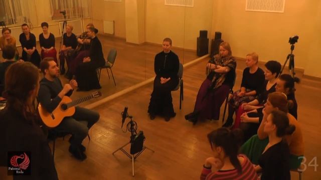 Paloma Roja. Урок с Глебом Окуневым и Степаном Прибытко (bulerias, solea por bulerias) смотреть онлайн