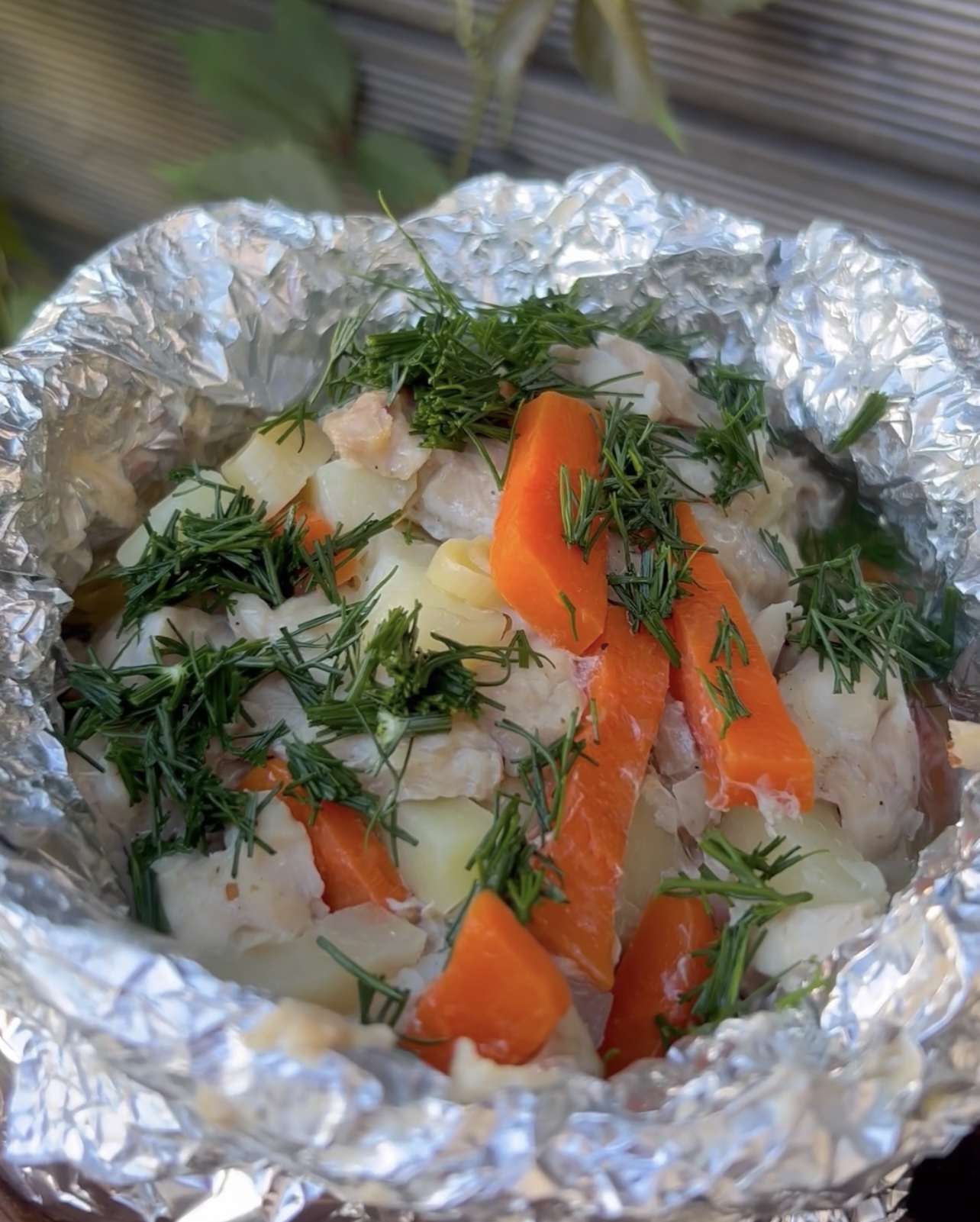 ??Очень вкусная КАРТОШКА С МЯСОМ В ФОЛЬГЕ??