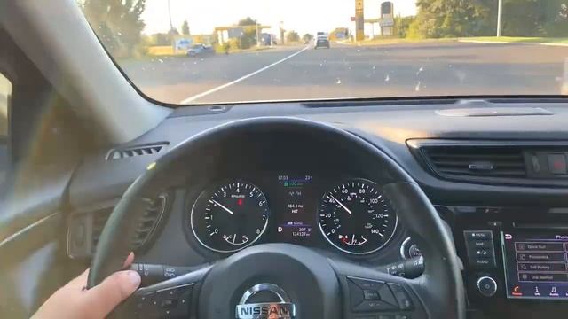 Nissan Rogue T32 2018 2.5l. Active Distronic , Lane Assist. Мини обзор систем безопасности. смотреть онлайн