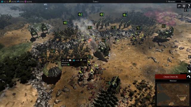 Necrons Faction Preview in Warhammer 40,000: Gladius - Relics of War смотреть онлайн