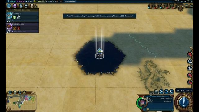 Civilization 6 Gameplay - Vikings, Traders and Raiders DLC - Episode 3: World Travellers смотреть онлайн