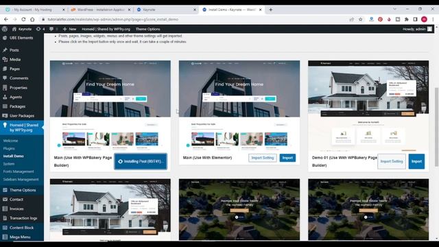 How To create A Real Estate Website With Wordpress and Homeid Theme 2022 - Tutorialsfor.com смотреть онлайн