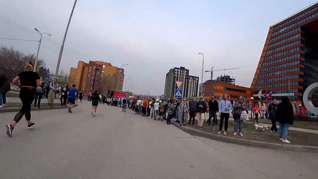 Я и ВЕСЕННИЙ ПОЛУМАРАФОН в Академгородке.