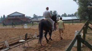 Сяду я верхом на коня)))