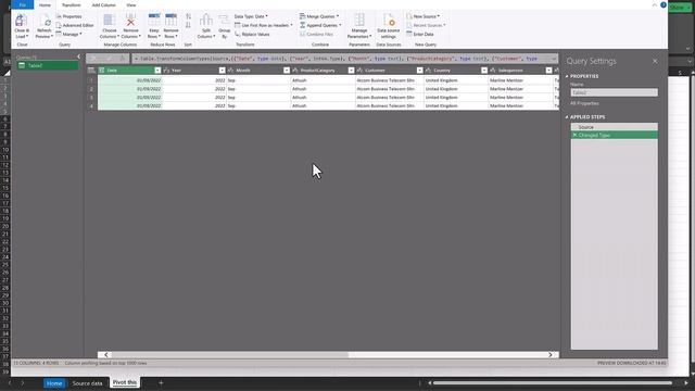 Pivoting Data with Power Query in Excel - Community video 1 | Zebra BI смотреть онлайн