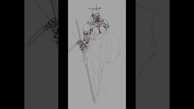 Inktober sketches | Procreate on iPad pro 2018 смотреть онлайн