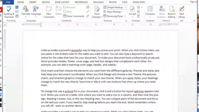 Microsoft Word - Disable Spell Check смотреть онлайн