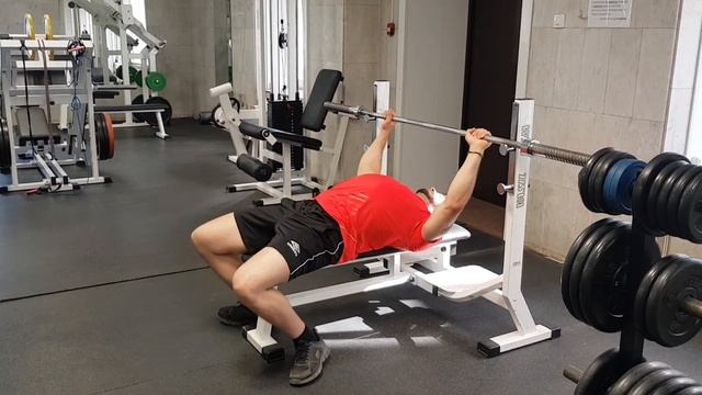Размещение на скамье - подготовка к жиму лежа смотреть онлайн