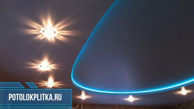 Какие мы можем предложить цветные натяжные потолки на кухне? смотреть онлайн