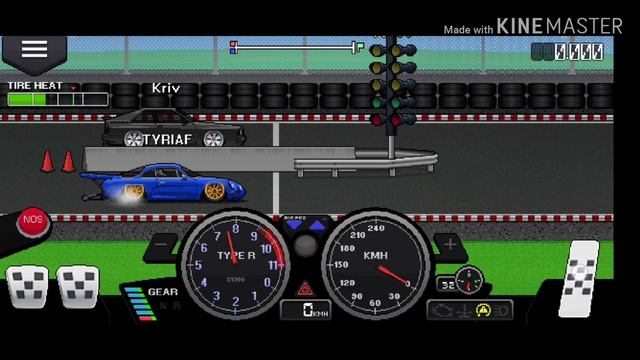 PIXEL CAR RACER : HOW 2 TUNE VR38 смотреть онлайн