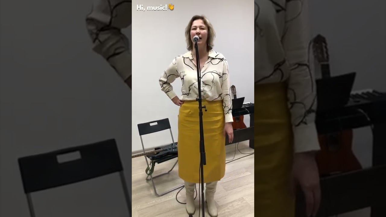 Ольга Солдаткина - урок вокала (преподаватель В.Замаро) смотреть онлайн