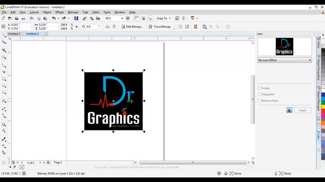 Free Transform Tool in corel draw - Coreldraw full course in urdu/hindi - class 4 смотреть онлайн