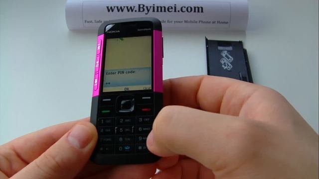 Nokia 5310 Xpress Music RM-303 Unlock & input / enter code.AVI смотреть онлайн