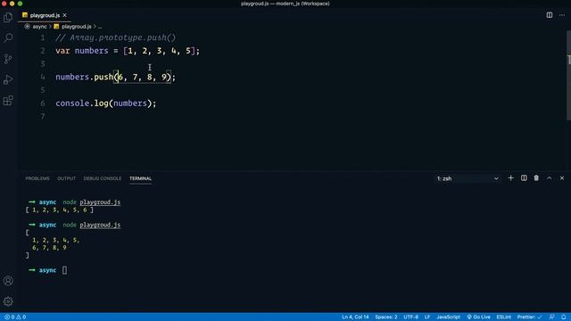 #11 - Array push() method - Modern JavaScript Syntaxes in Bangla ( বাংলা ) - ES6 + in Bangla смотреть онлайн