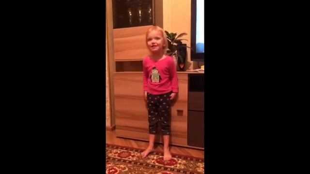 Леди Настя рассказывает стихотворение любимой маме смотреть онлайн