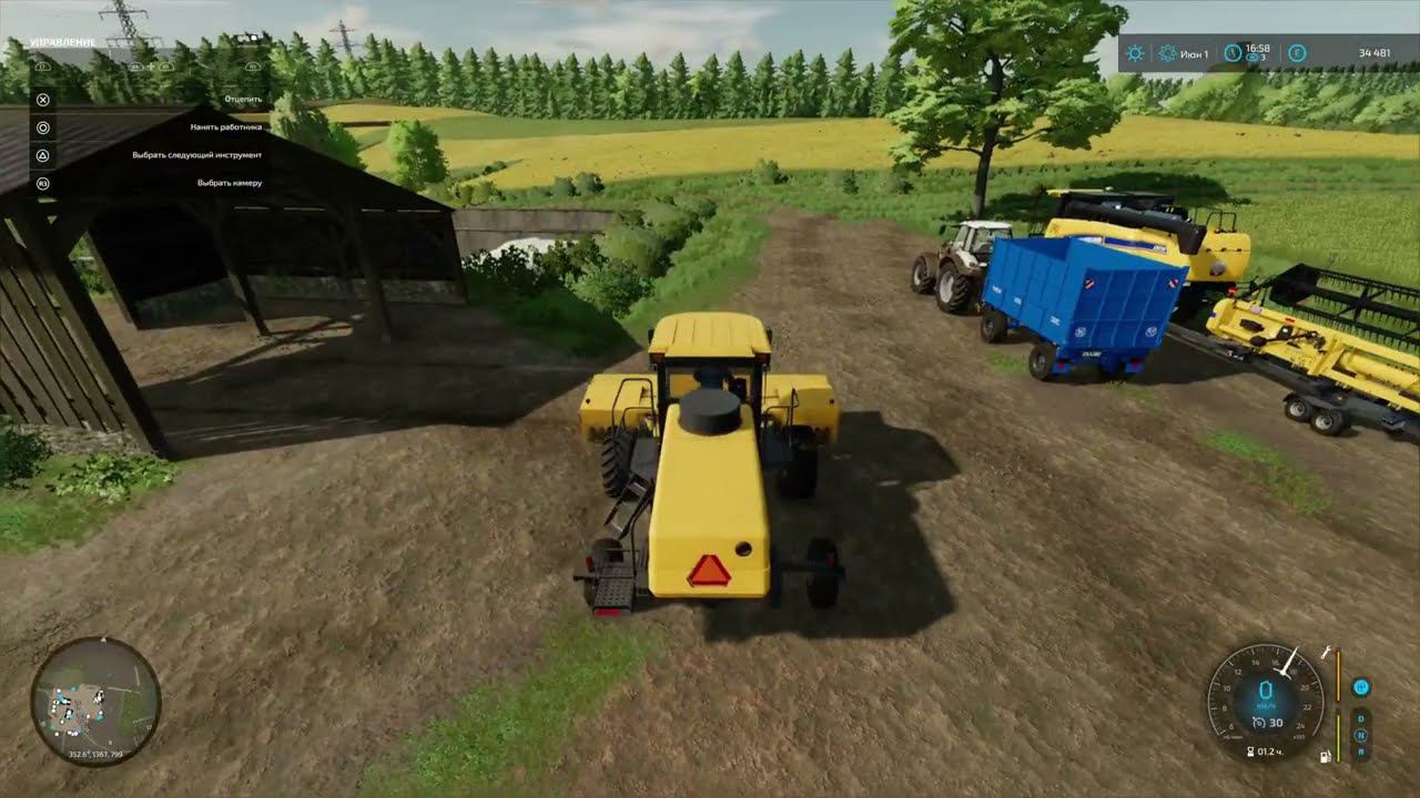 (PS4 Pro) FS22 The Old Stream Farm #21 смотреть онлайн